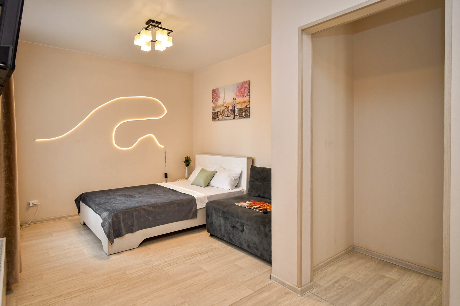 Квартира-студия, 38 м²