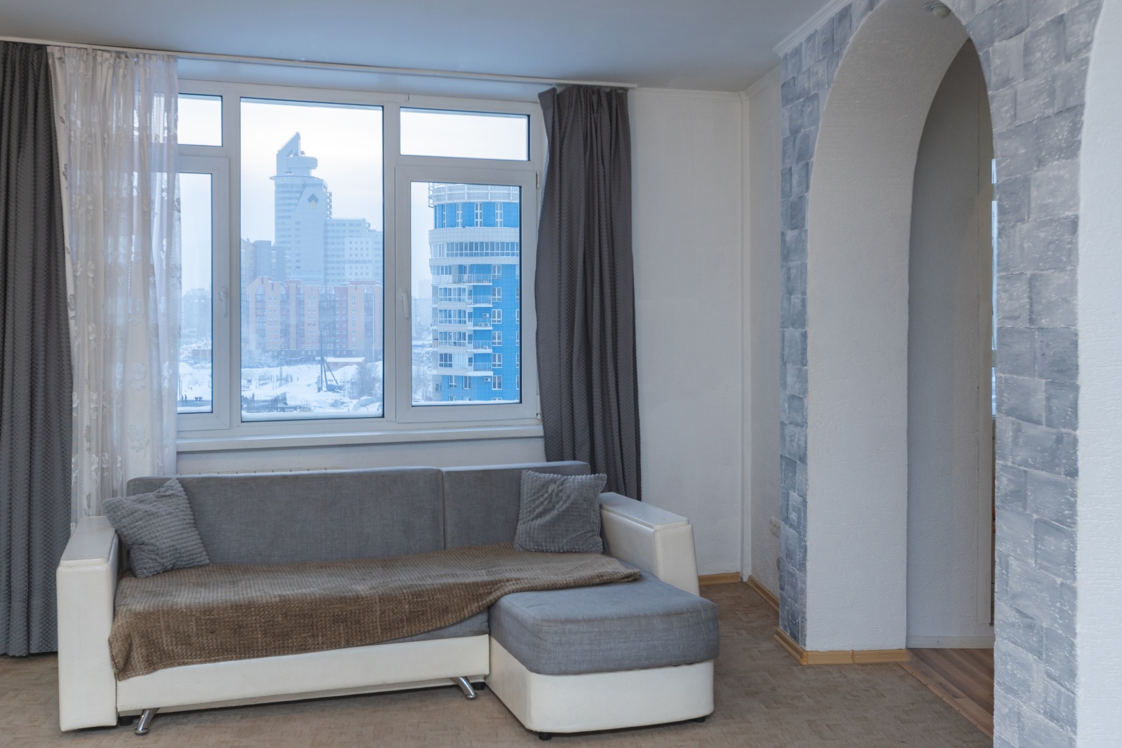 2-к. квартира, 60 м²