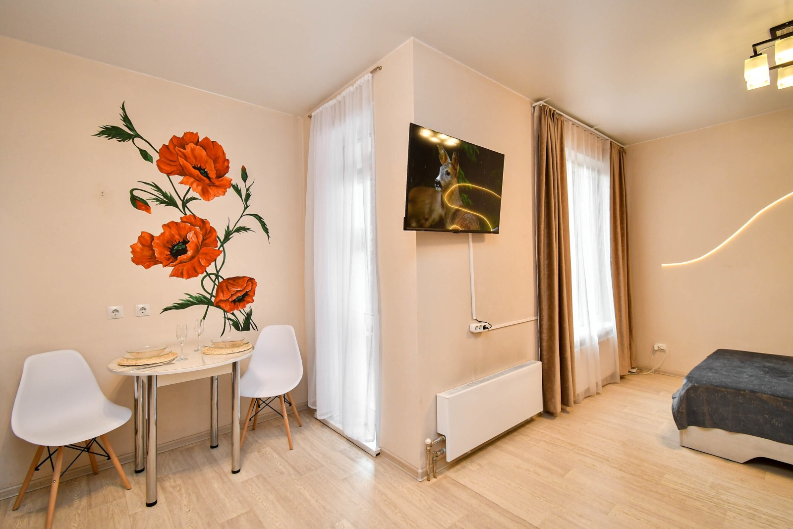 Квартира-студия, 38 м²