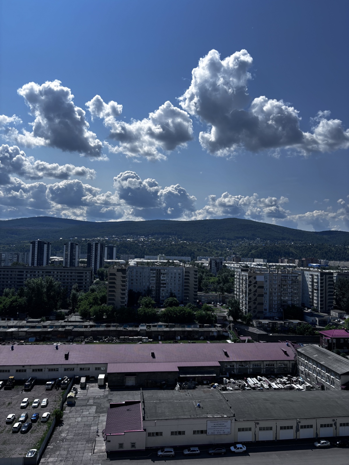 Квартира с видом на горы