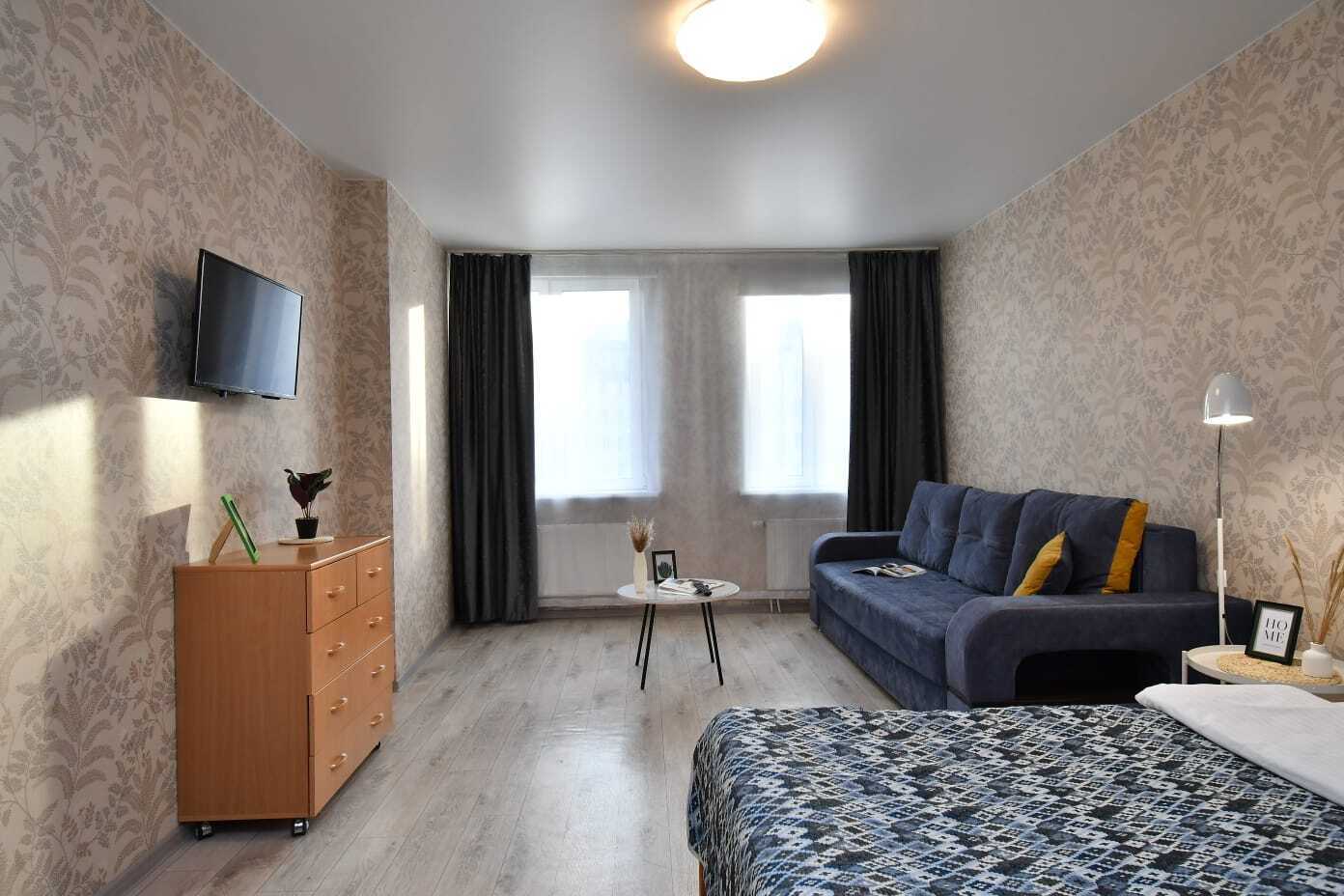 1-к. квартира, 52 м²