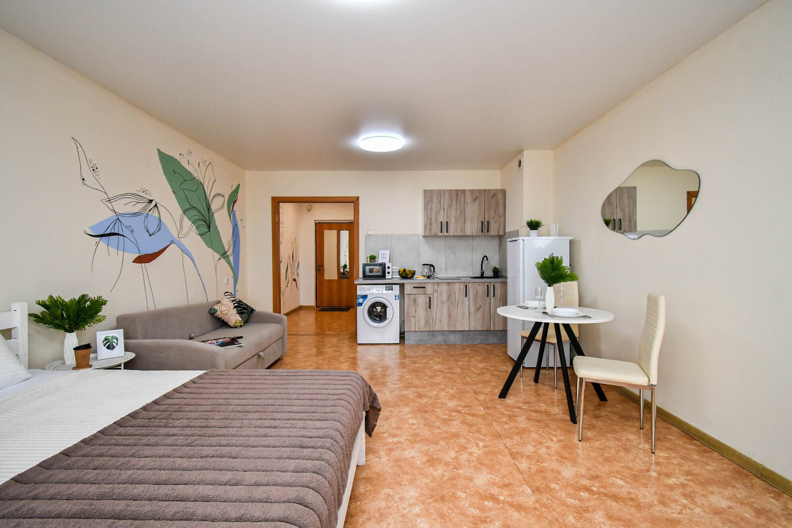 Квартира-студия, 35 м²